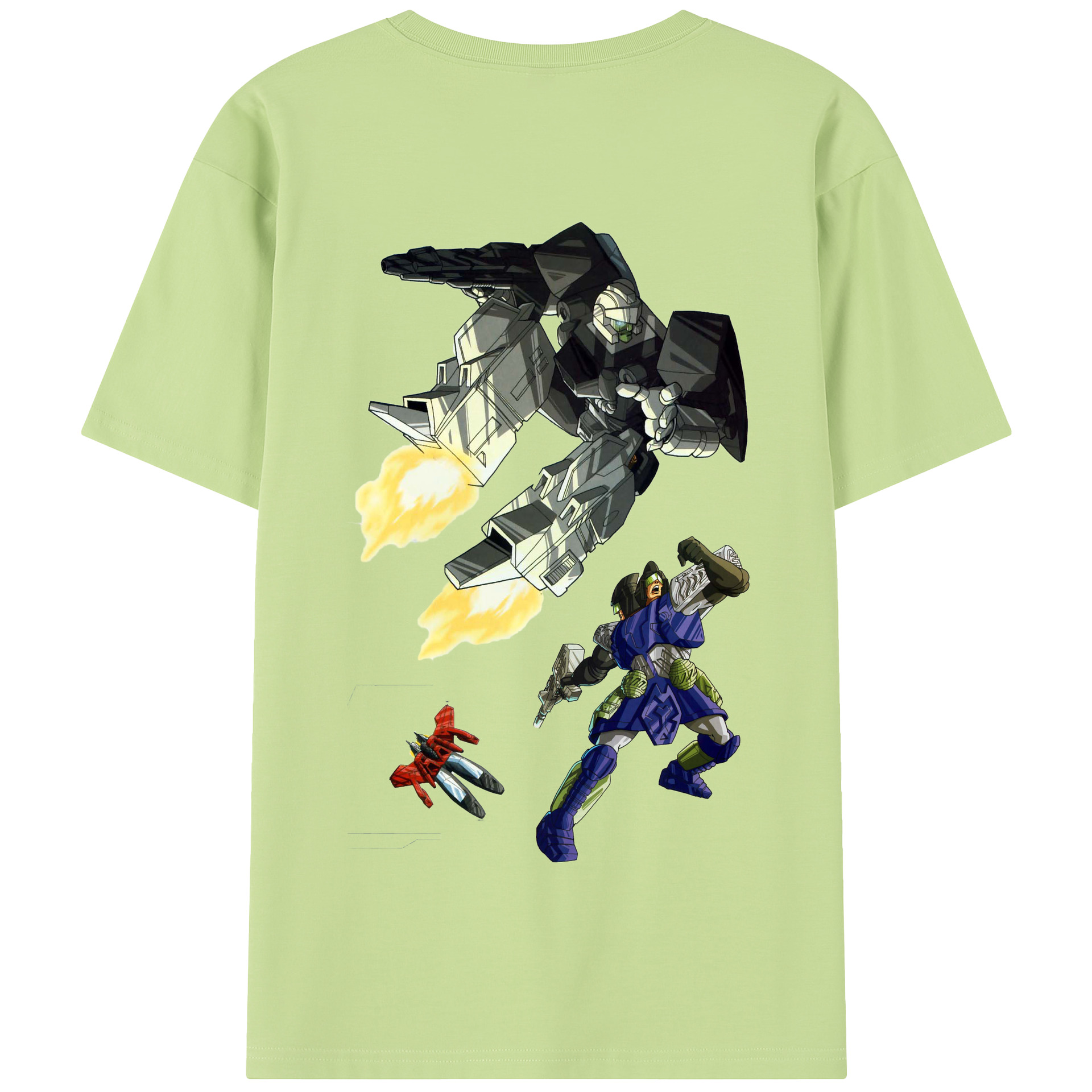 （画像用）  綿100％半袖Tシャツ（背面プリント）